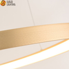 85-265V CE anel triangular sem cintilação luminária pendente LED