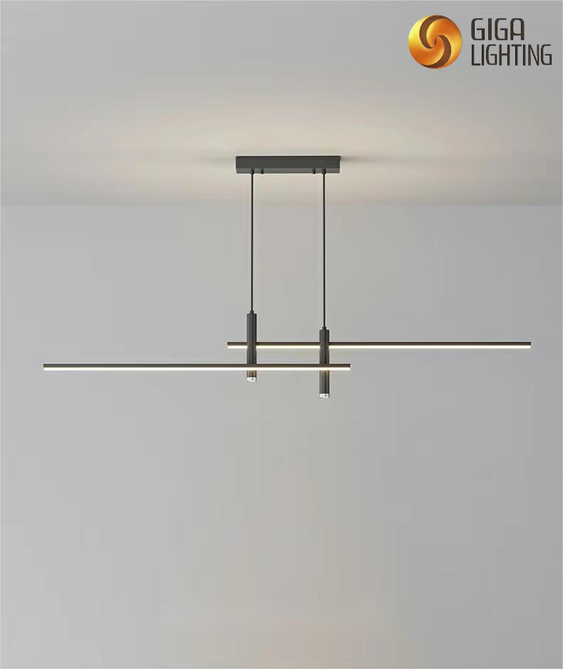 Lustre para sala de jantar, novo holofote para casa, bar, mesa de jantar, restaurante, simples, moderno, criativo, lâmpadas e lanternas