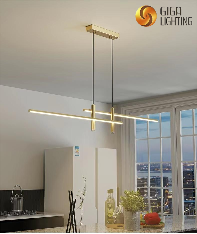 Lustre para sala de jantar, novo holofote para casa, bar, mesa de jantar, restaurante, simples, moderno, criativo, lâmpadas e lanternas