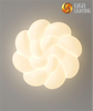 HotSale atmosfera romântica quarto lâmpada de teto led fábrica de plástico