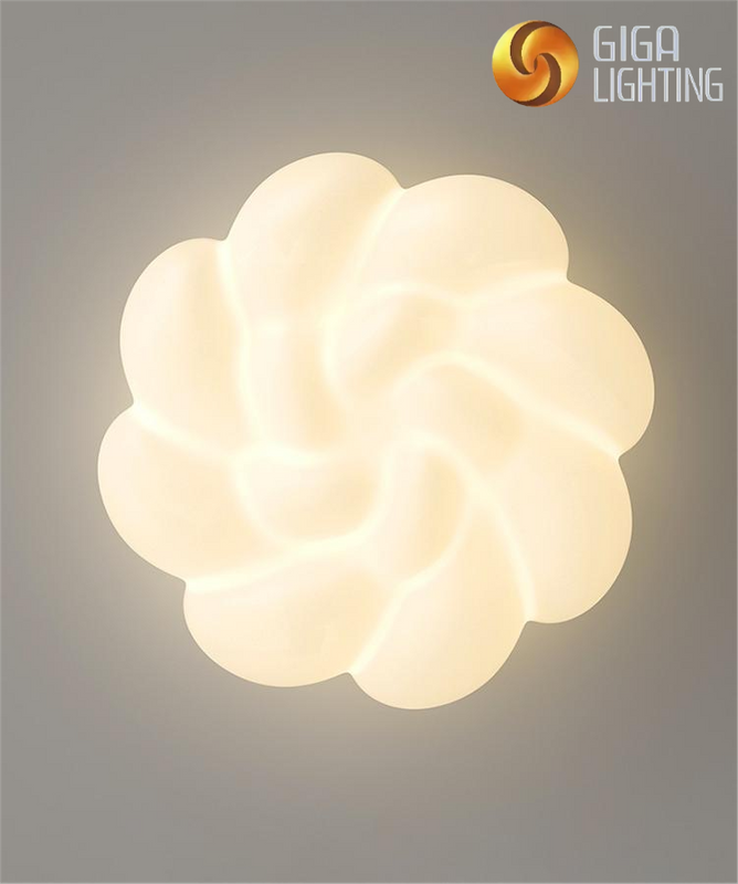 HotSale atmosfera romântica quarto lâmpada de teto led fábrica de plástico