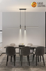Lustre para sala de jantar, novo holofote para casa, bar, mesa de jantar, restaurante, simples, moderno, criativo, lâmpadas e lanternas