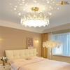 Criativo nórdico crianças quarto led luz de teto embutida cristal decorativo crianças