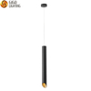 CE CB Luz pendente LED de tubo longo de alumínio minimalista clássico clássico 