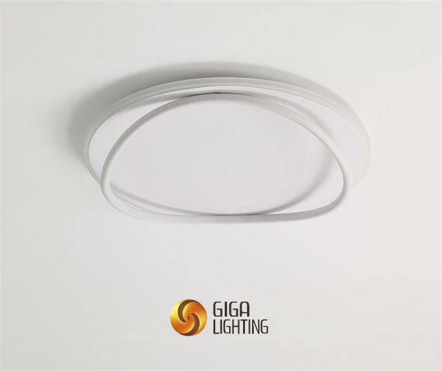 Lâmpada de teto LED minimalista criativa sem cintilação para quarto