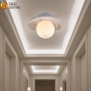 Ordem premium em massa de lâmpadas de teto de travertino natural modernas para atacadistas | OEM disponível