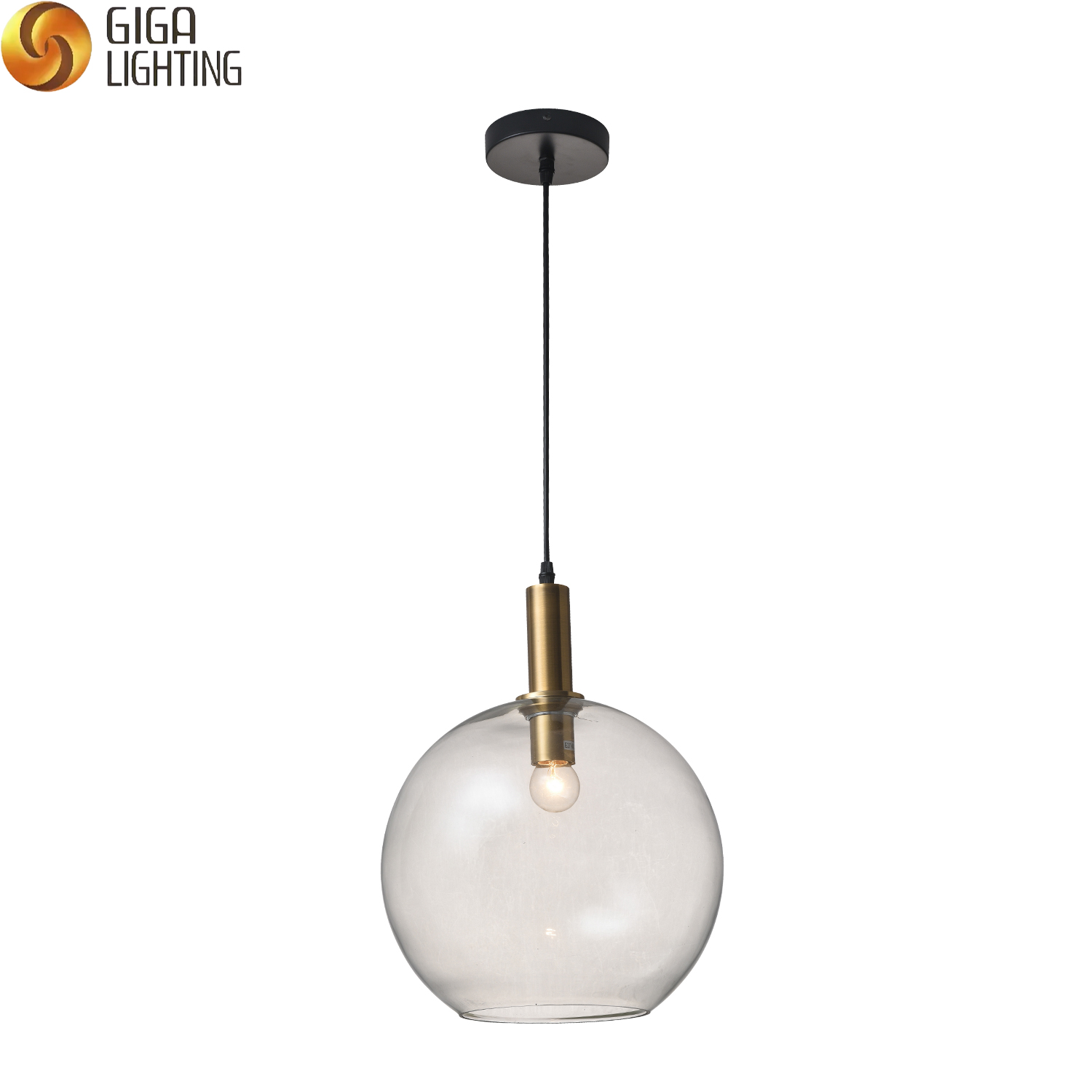 CE moderno pingente de vidro iluminação lustre decorativo restaurante interior cozinha